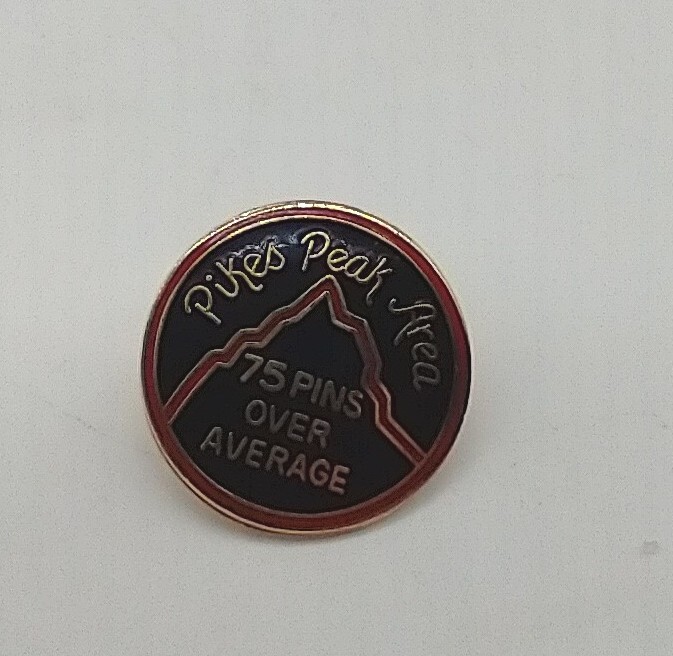 Vintage Wyoming Pikes Peak Area Durango Colorado Pins Set Of 3 Gold Silver