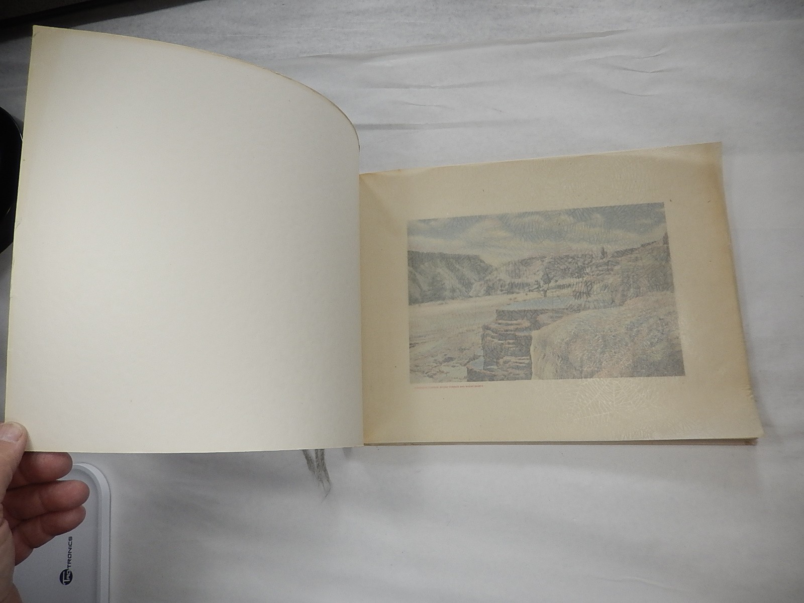 Souvenir Book: Yellowstone National Park by Haynes Inc., circa 1940, 24 13×10 P.