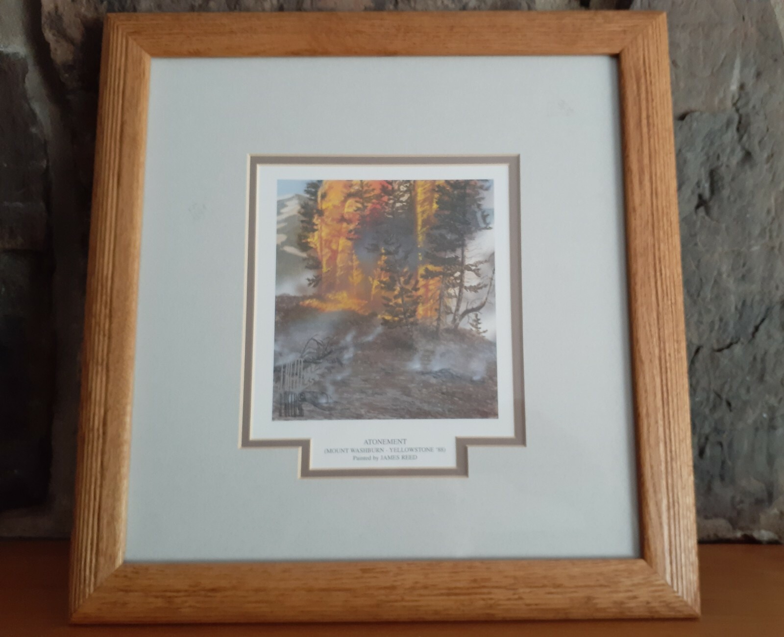 James Reed, art prints signed and numbered, “Atonement”