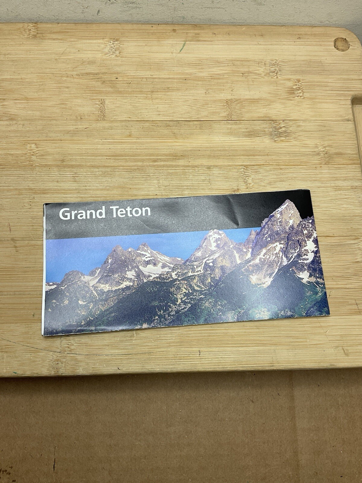 2008 Grand Teton National Park Official Map And Guide Information Vintage B8