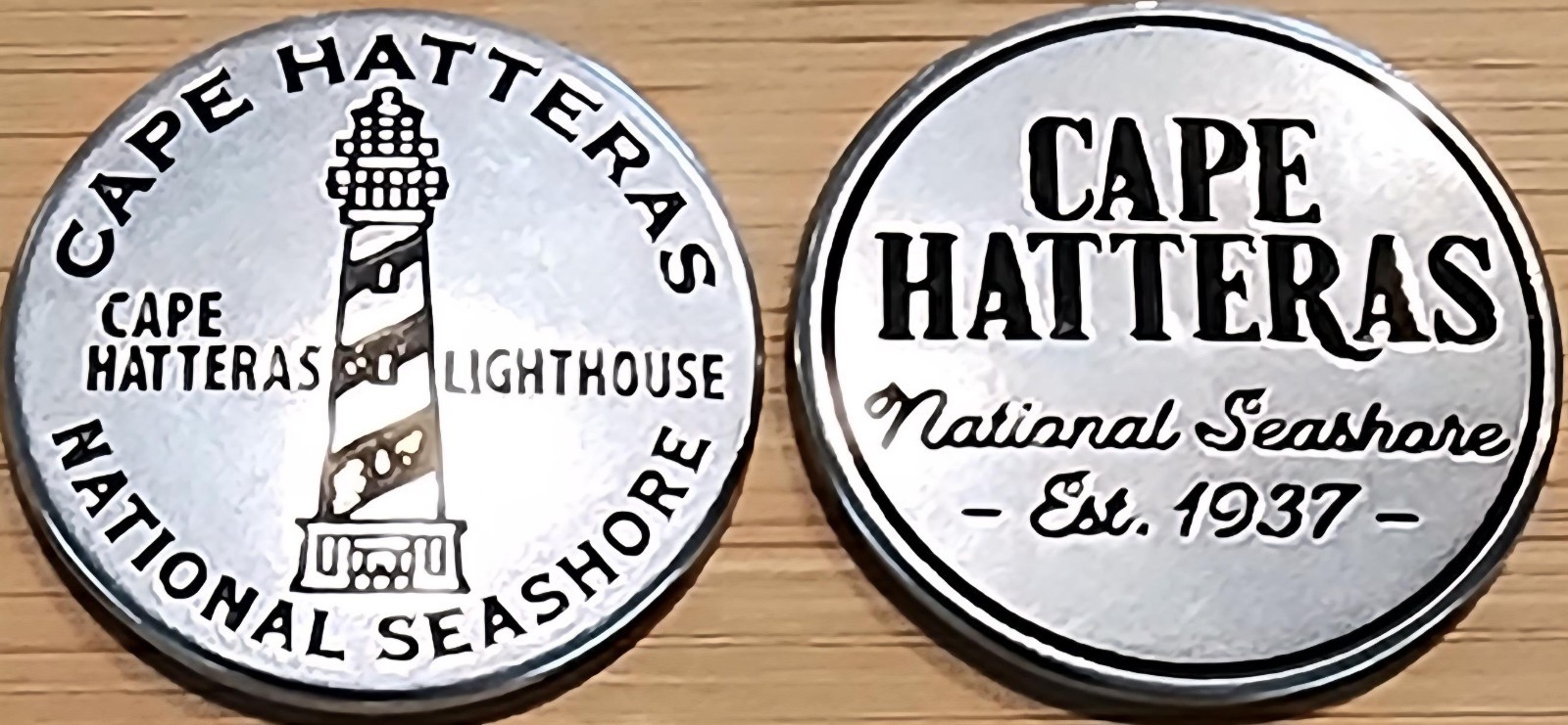 CAPE HATTERAS NATIONAL SEASHORE AND LIGHTHOUSE – PARK TOKEN – NORTH CAROLINA