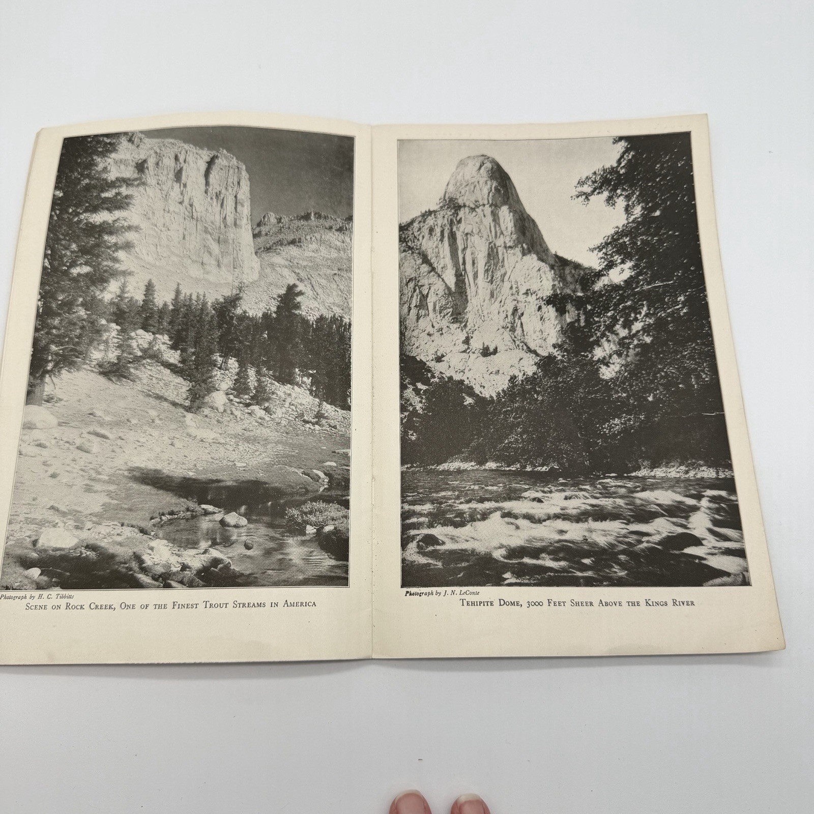 “SEQUOIA “The Big Tree National Park U S Dept of The Interior Booklet – 1916
