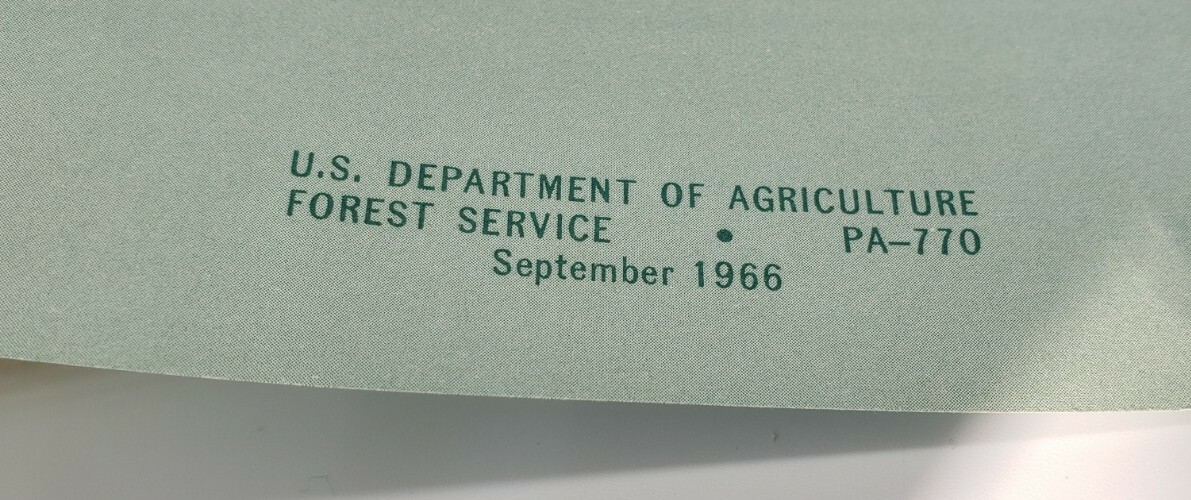 1966 USFS Forest Conservation for a Growing Nation Vintage Brochure
