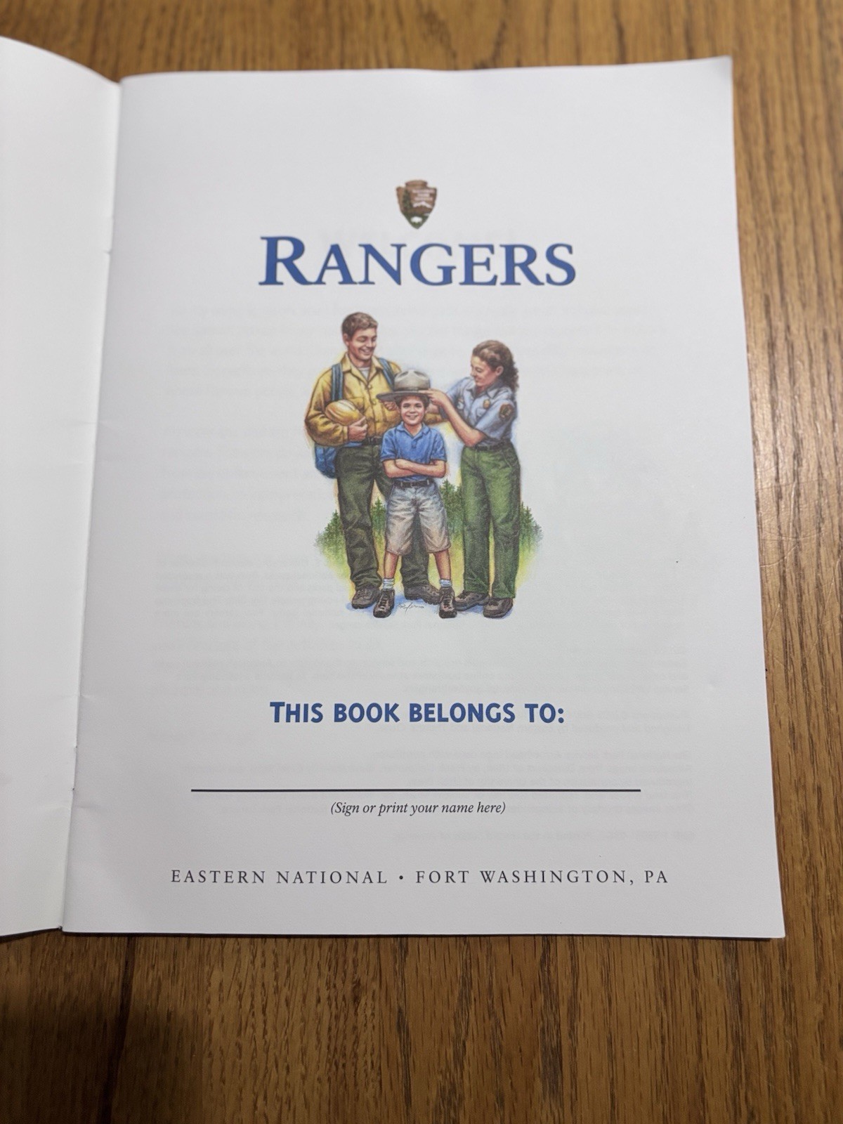 National Park Service Ranger Activity & Sticker Book 2005 Unused Stickers PB