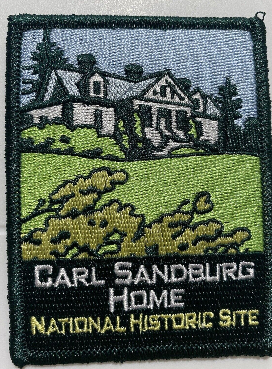 Carl Sandburg Home National Historic Site North Carolina Souvenir Patch Badge