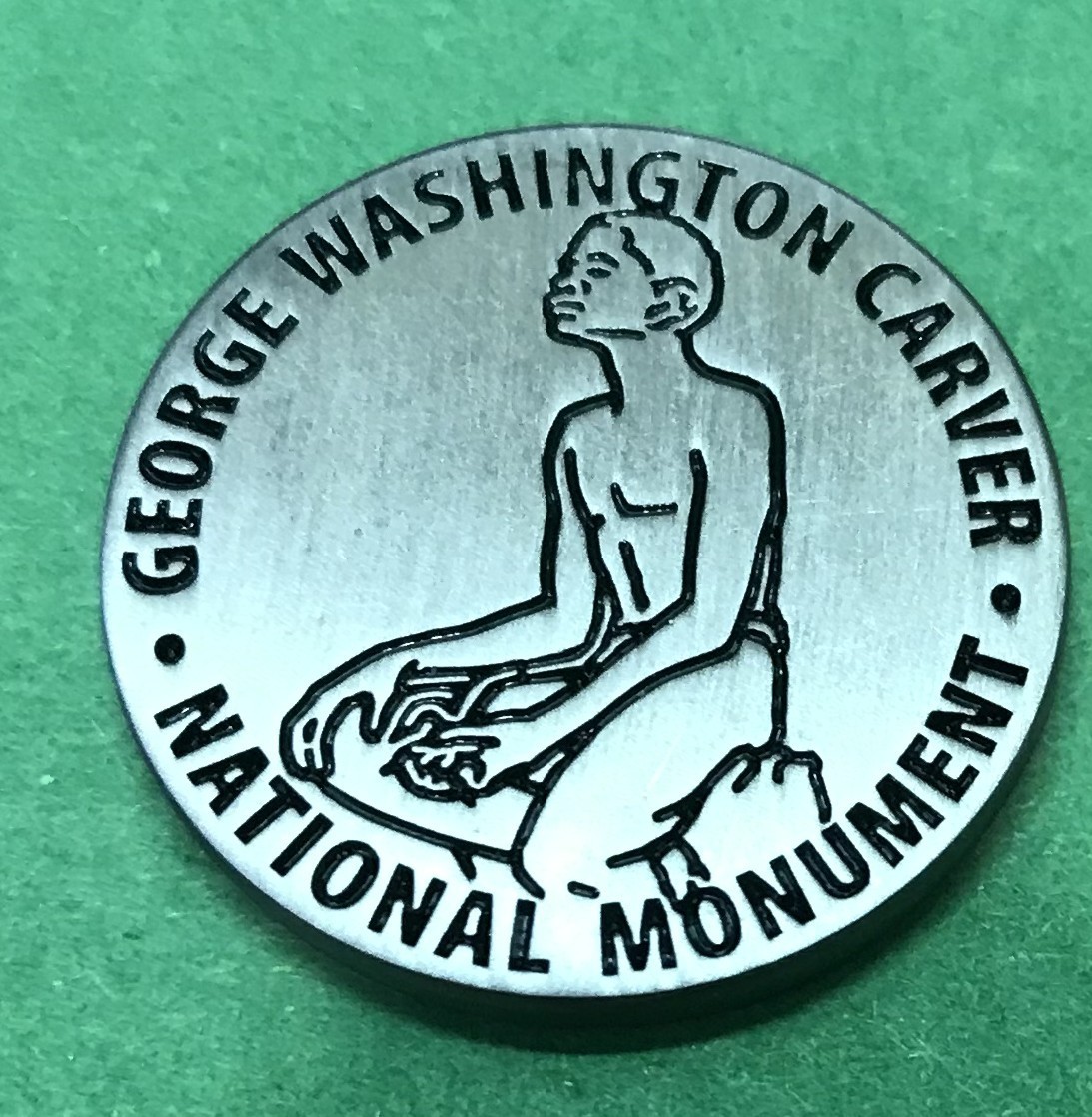 “New Listing!” George Washington Carver National Monument Token