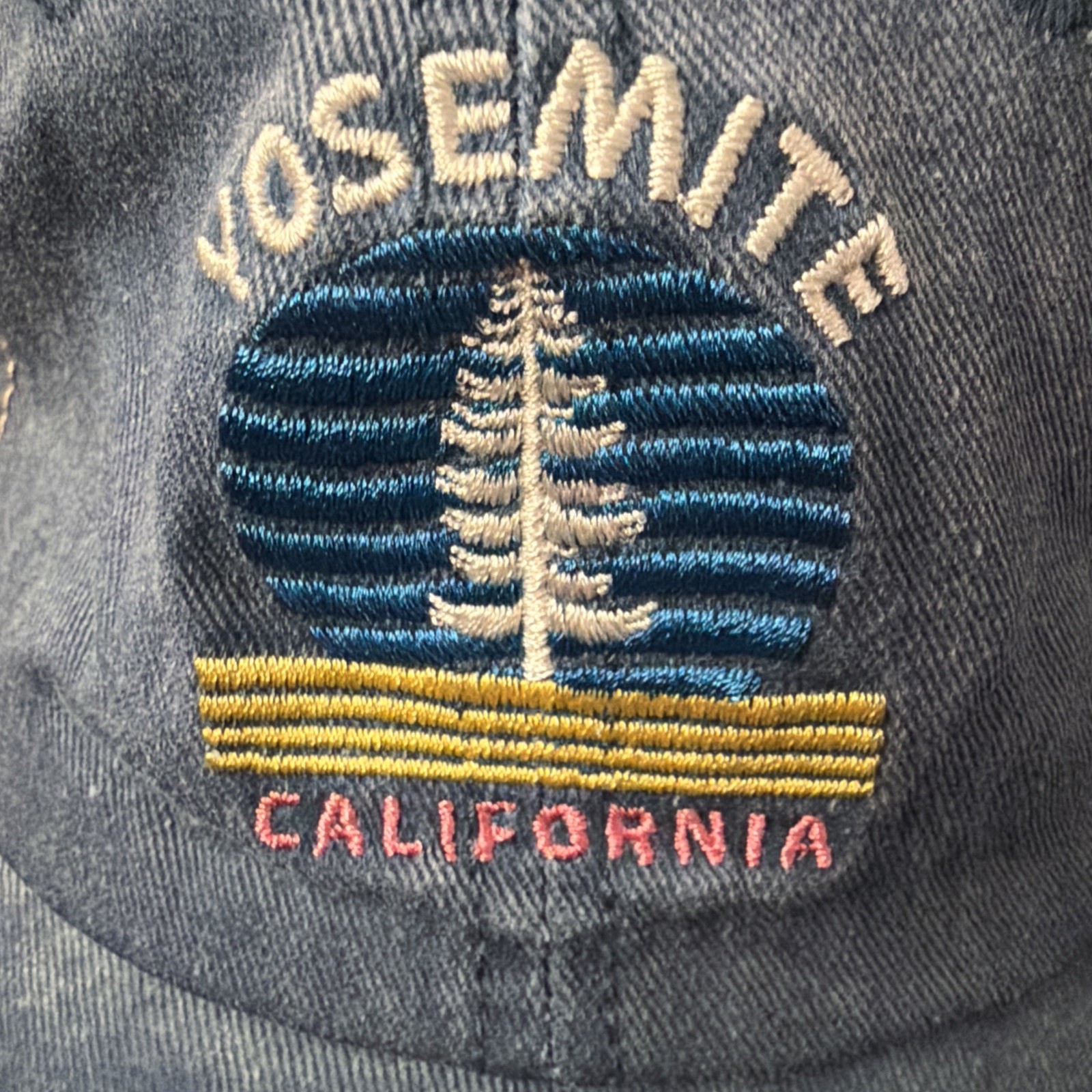 YOSEMITE NATIONAL PARK CALIFORNIA BASEBALL HAT BALL CAP TRUCKER ADJUSTABLE “NEW”