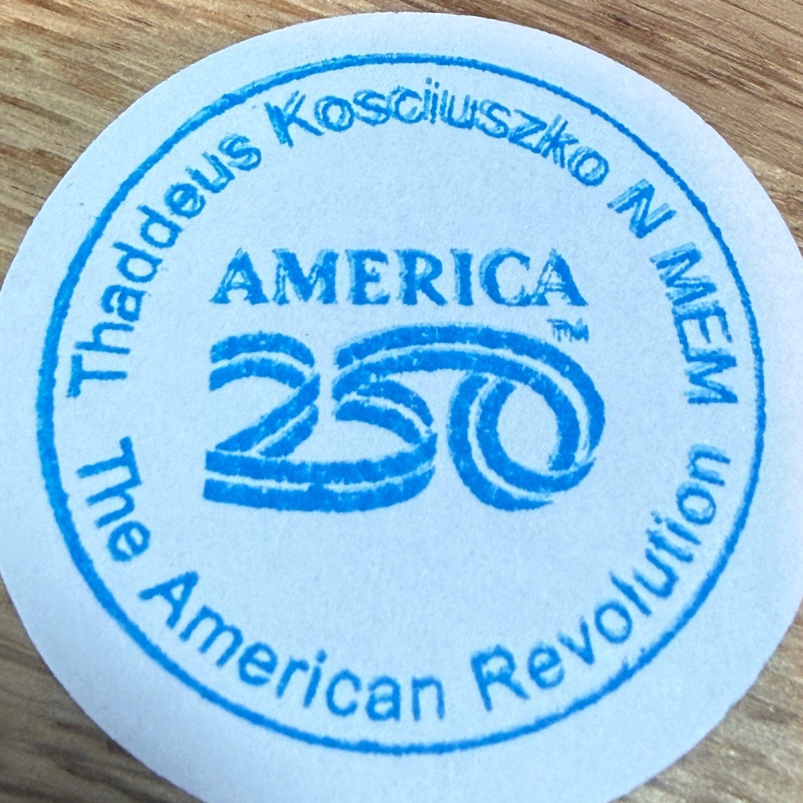 Thaddeus Kosciuszko National Memorial America 250 National Park Passport Stamp