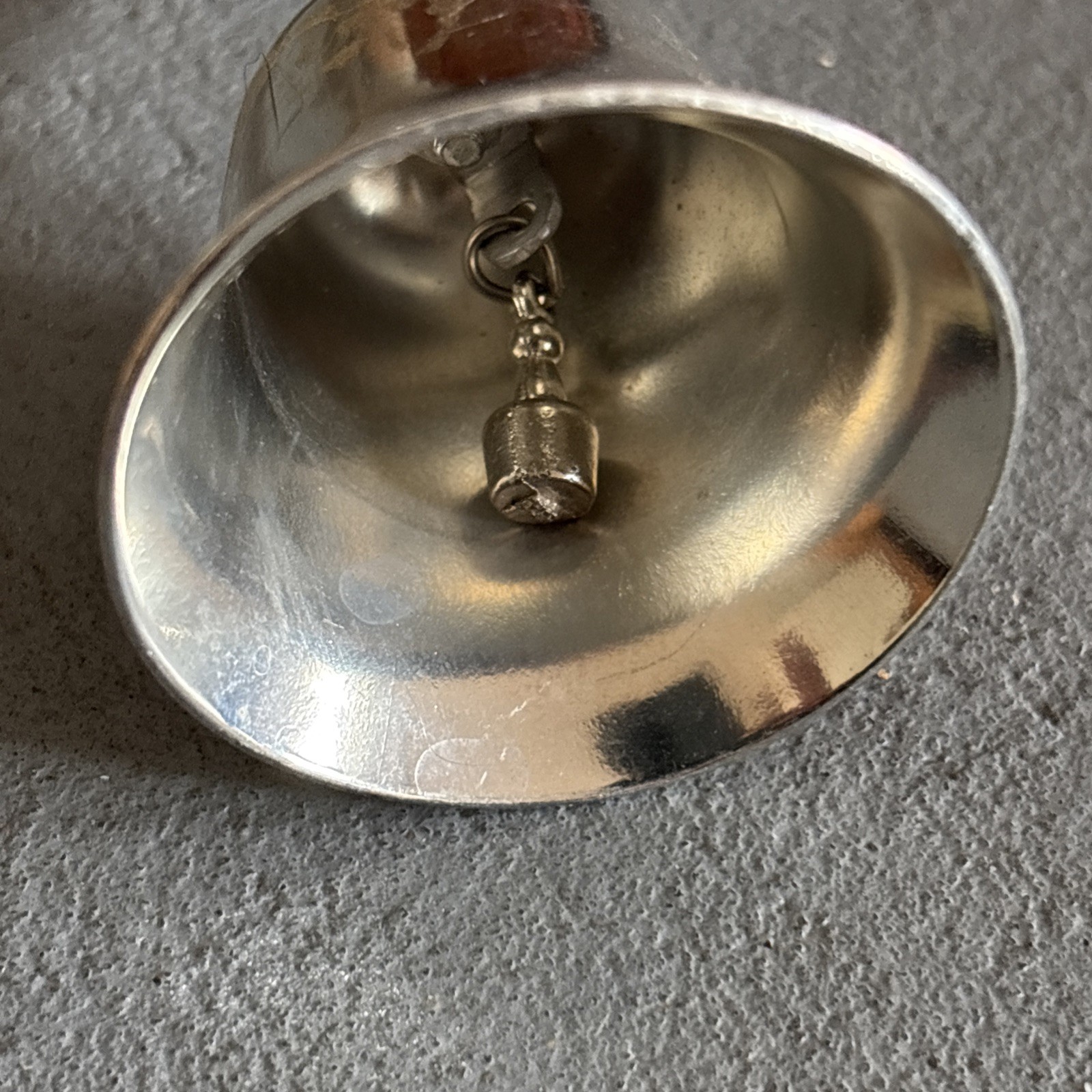 Rocky Mountain National Park Siver Plated Suvineir Bell Vintage
