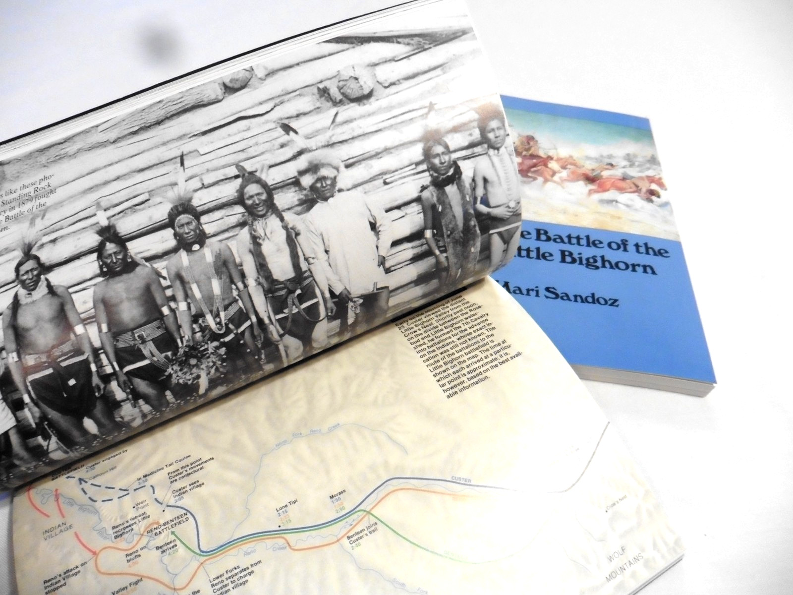 Lot of Vtg Custer Battlefield Little Bighorn National Monument Books + Postcards