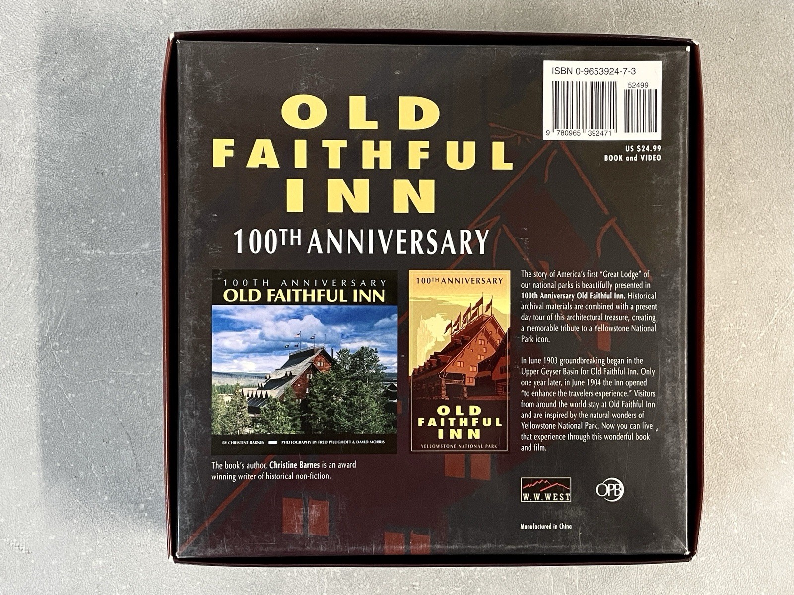 Old Faithful Inn Yellowstone National Park 100th Anniversary – Book and Video