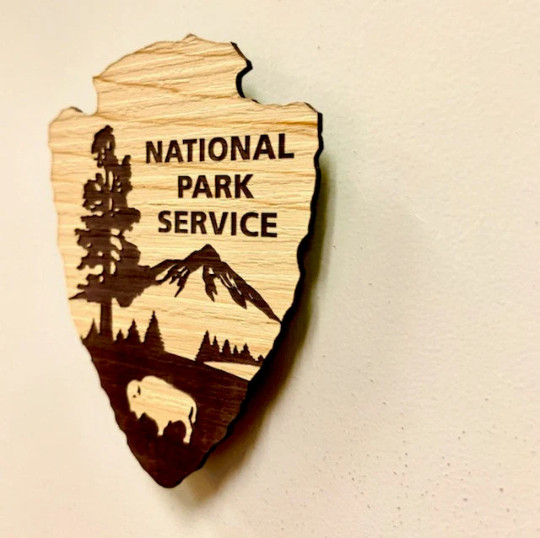 National Park Service Magnet 3″x2.5″