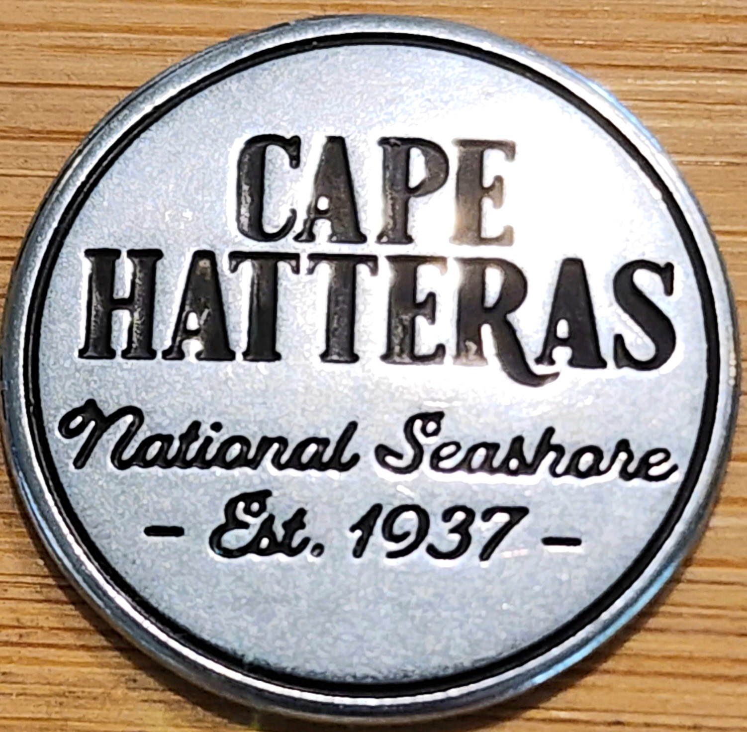 CAPE HATTERAS NATIONAL SEASHORE AND LIGHTHOUSE – PARK TOKEN – NORTH CAROLINA