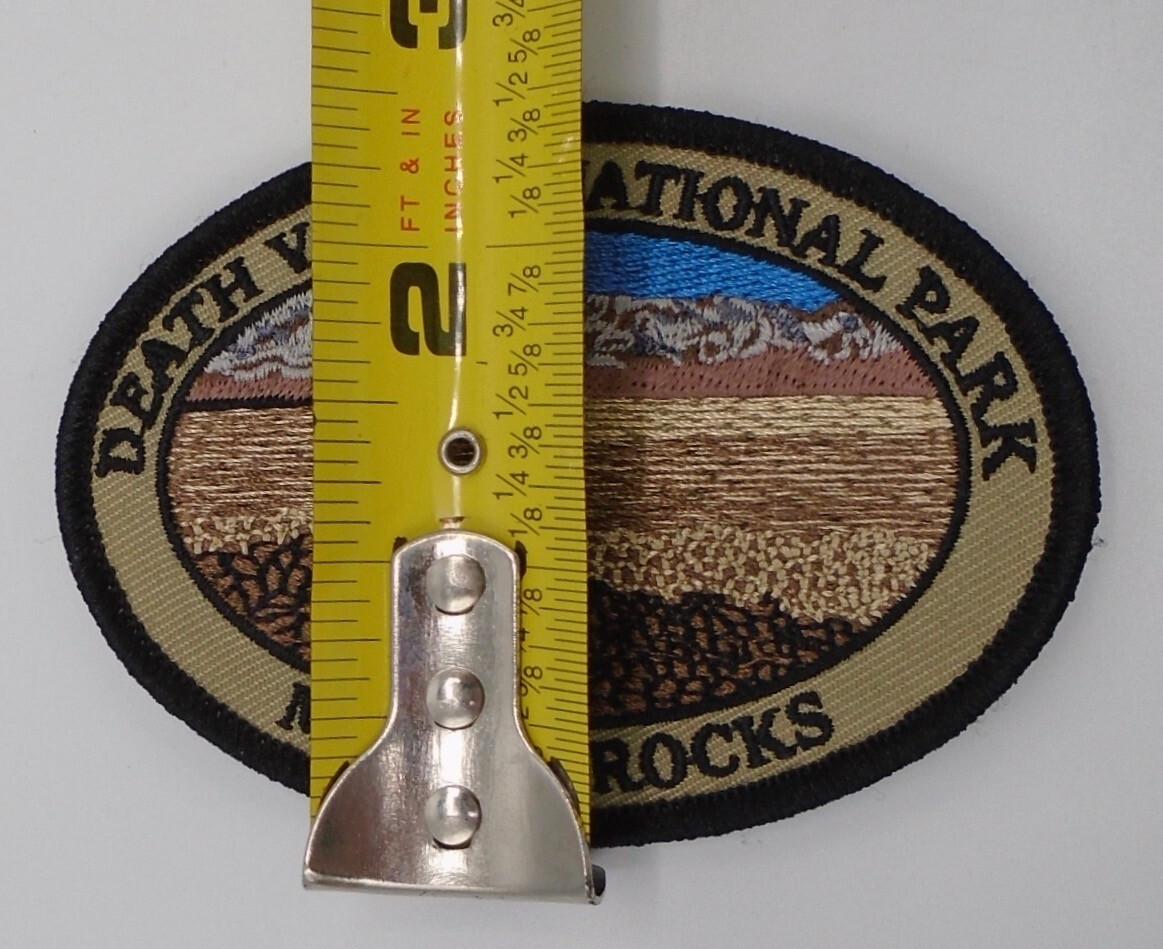 California Death Valley National Park Patch Set of 2 Iron On Sew On Hiking Camp