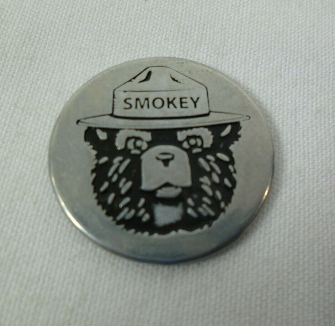Smokey Bear Collector Token Great Smoky Mountains National Park Souvenir Coin