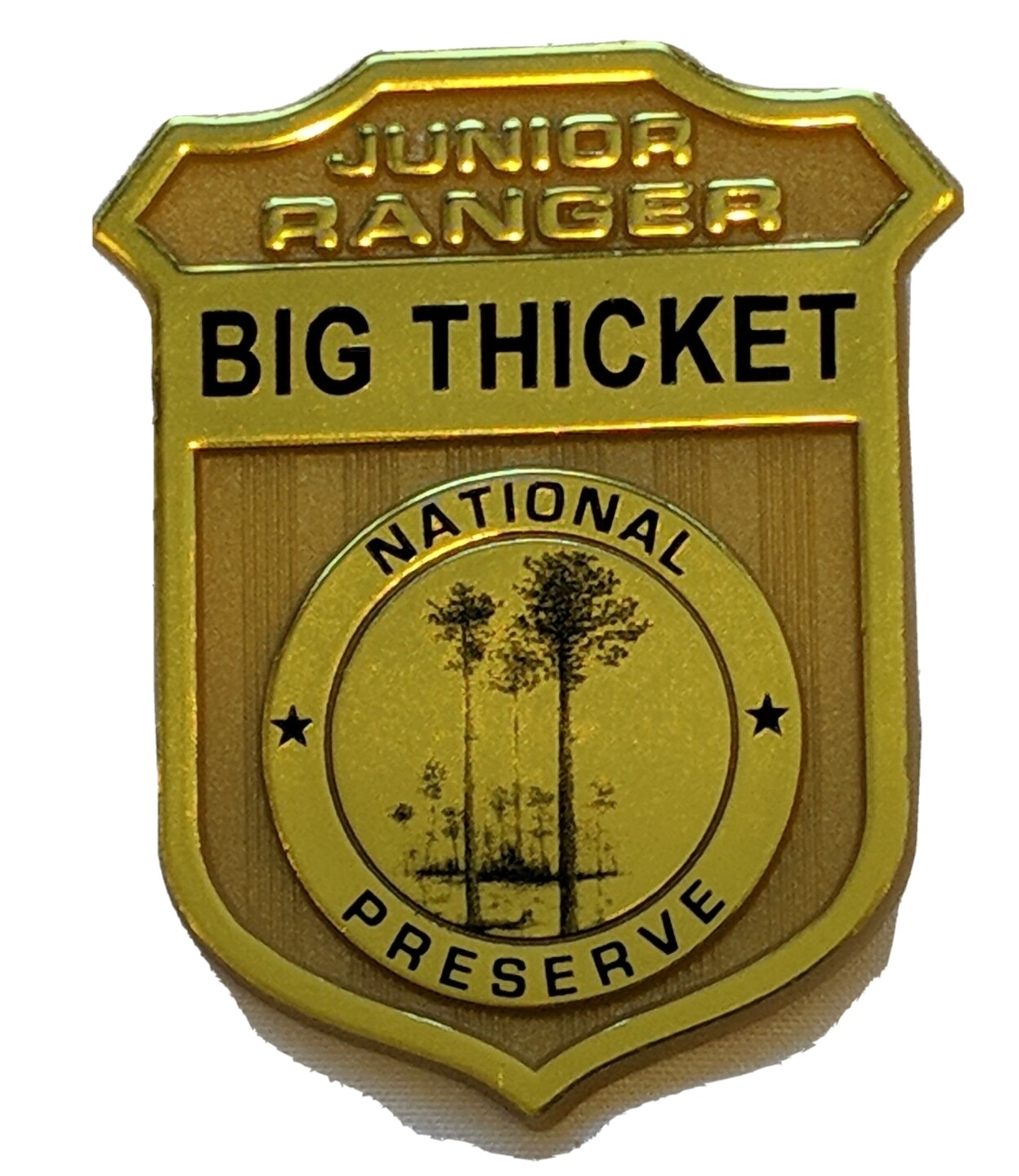 Big Thicket Preserve Jr Junior National Park Ranger Plastic Souvenir Badge