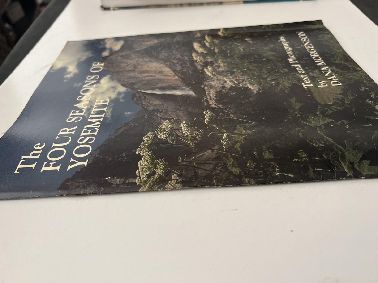 Signed 1978 National Park Booklet THE FOUR SEASONS OF YOSEMITE Morgenson