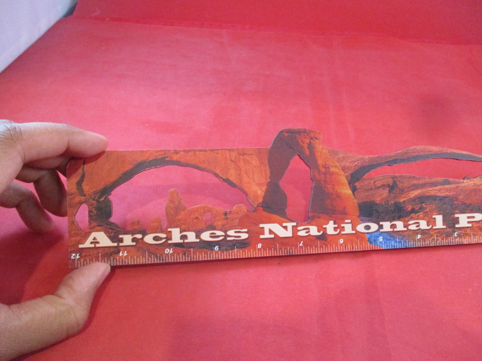 Arches National Park Utah Collectible Ruler Landscape Delicate Arch Windows