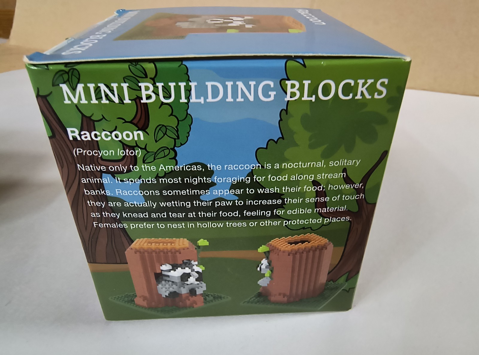 MINI Building Blocks US National Park Smokey Bear & Racoon NEW SEALED Boxes