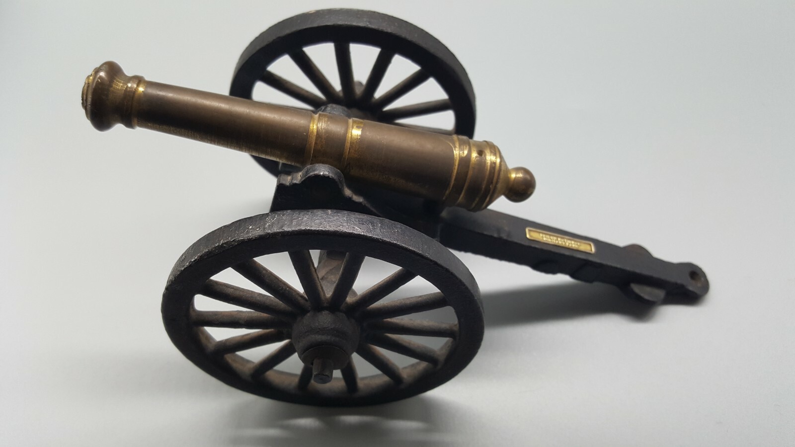 Vintage Shiloh National Military Park Cast Metal Cannon Souvenir