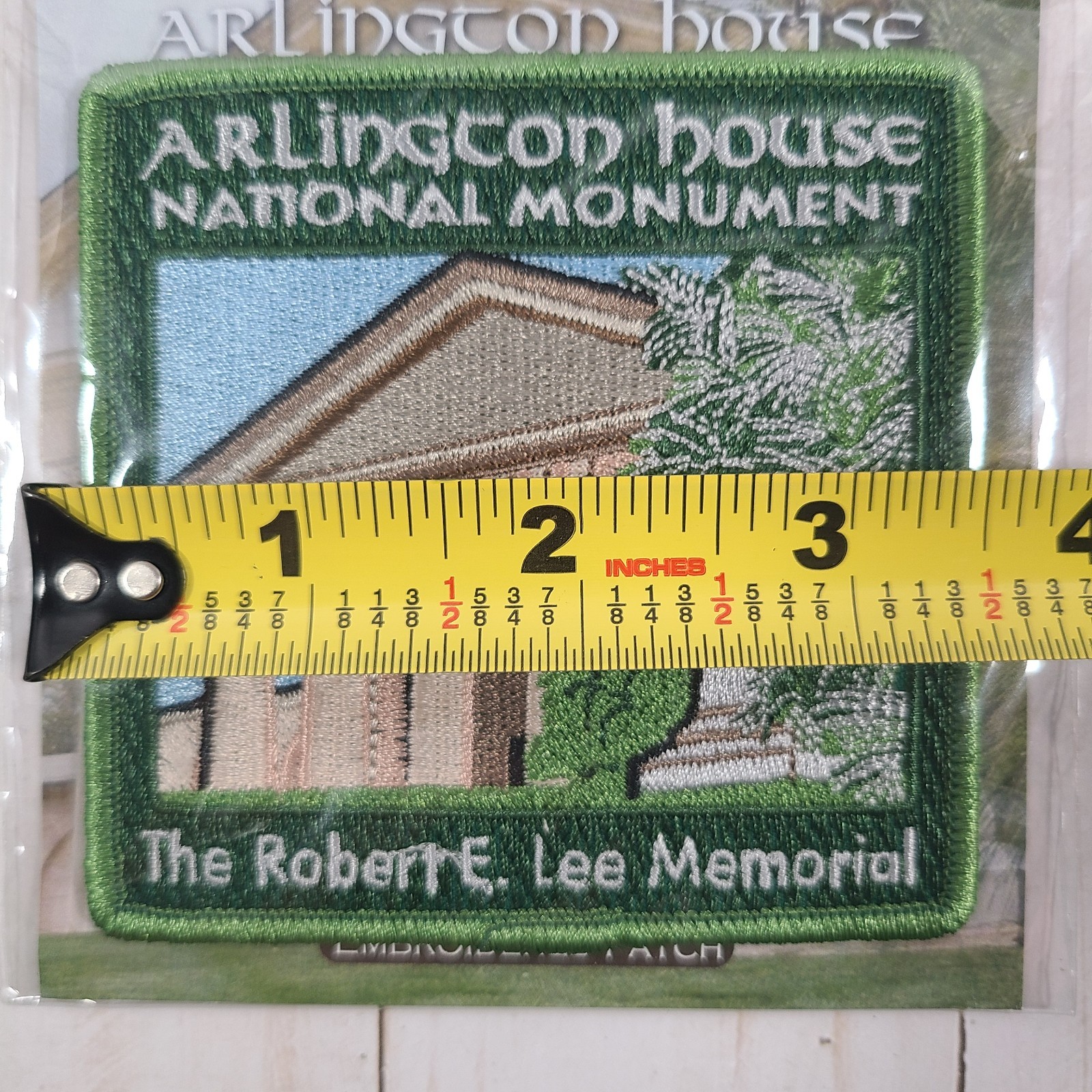 Washington DC Historical Landmarks Patches Lot of 3 Arlington Lincoln Jefferson