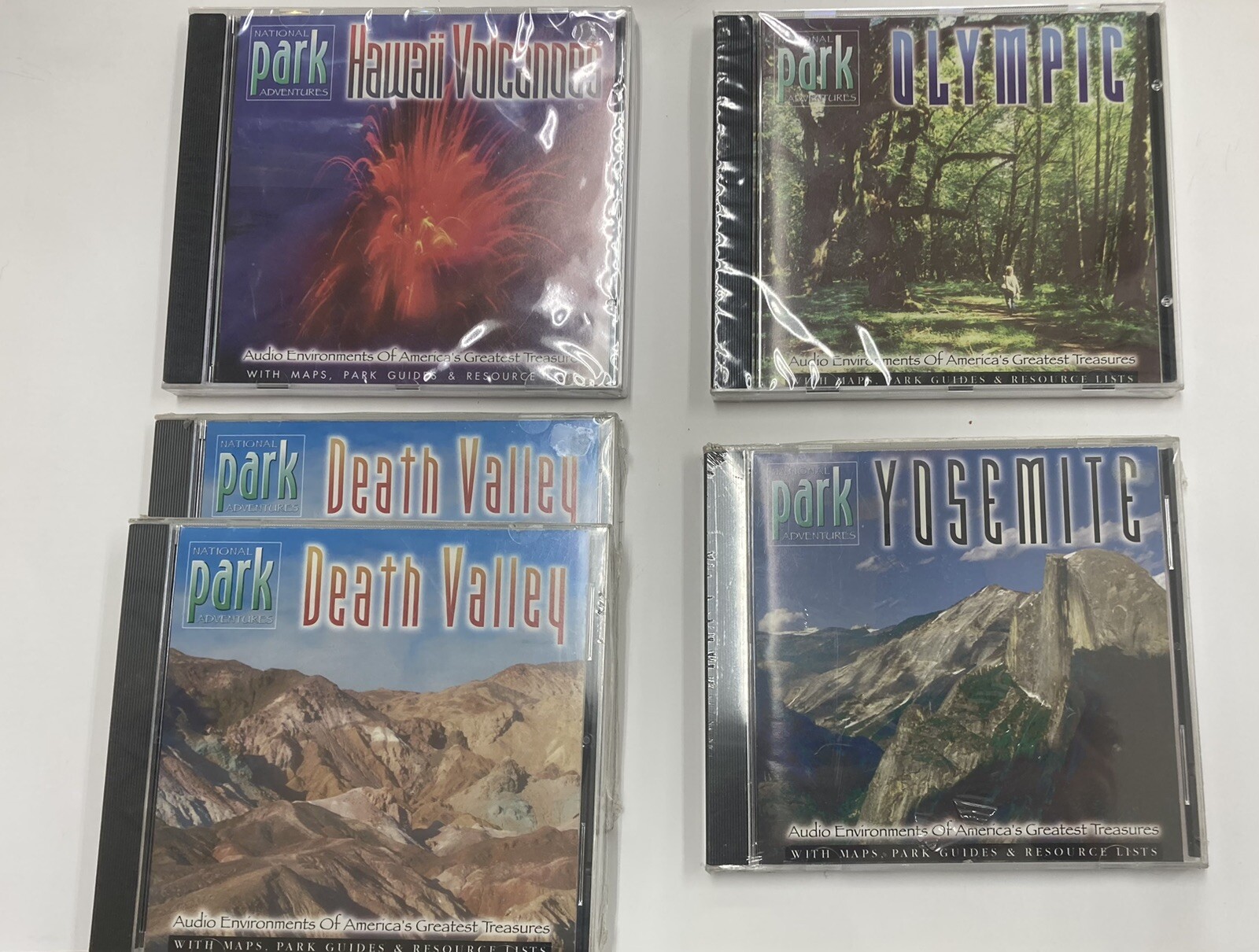 5 Vintage National Park Adventures CDs. Maps Park Guides & Resource Lists 1999