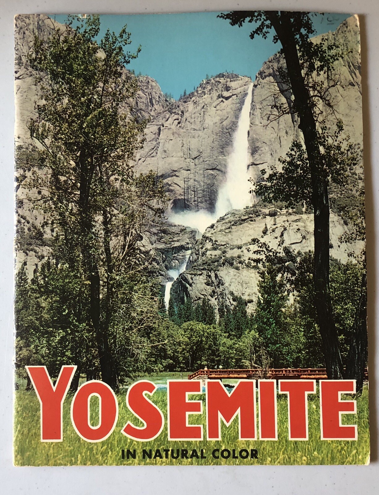1962 Yosemite in Natural Color (Paperback,1962)-Excellent!