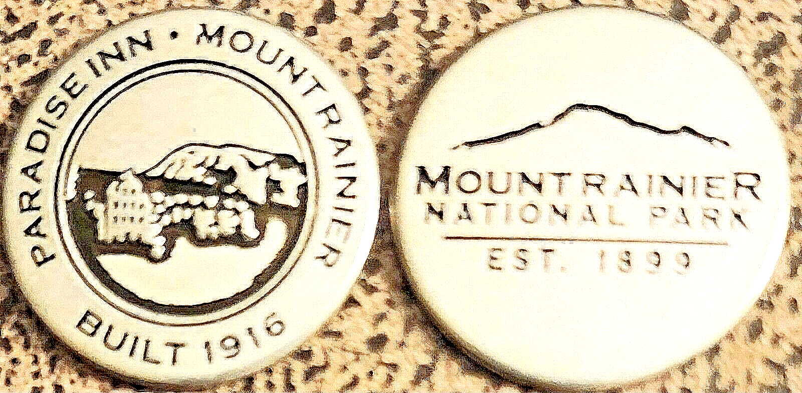 PARADISE INN – MOUNT RAINIER NATIONAL PARK TOKEN – WASHINGTON