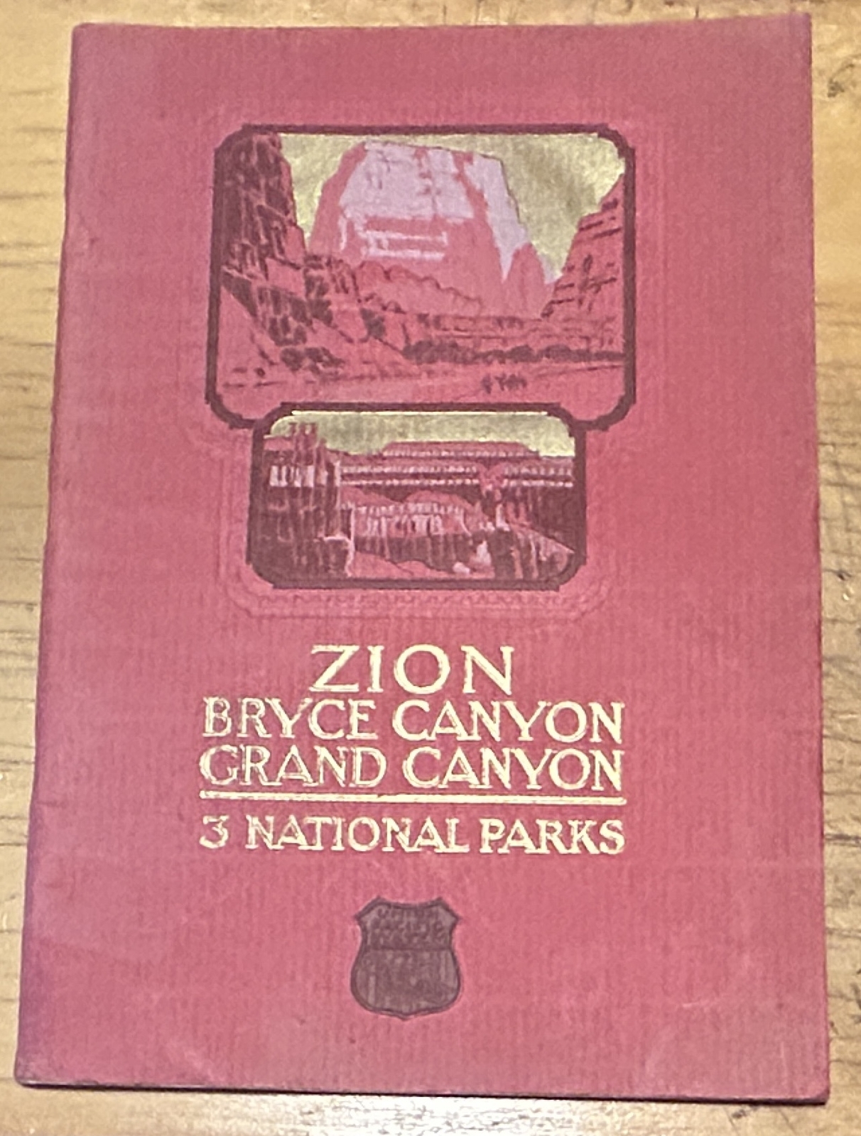 1931 UNION PACIFIC RAILROAD ZION BRYCE GRAND CANYON NATIONAL PARK BOOKLET FULTON