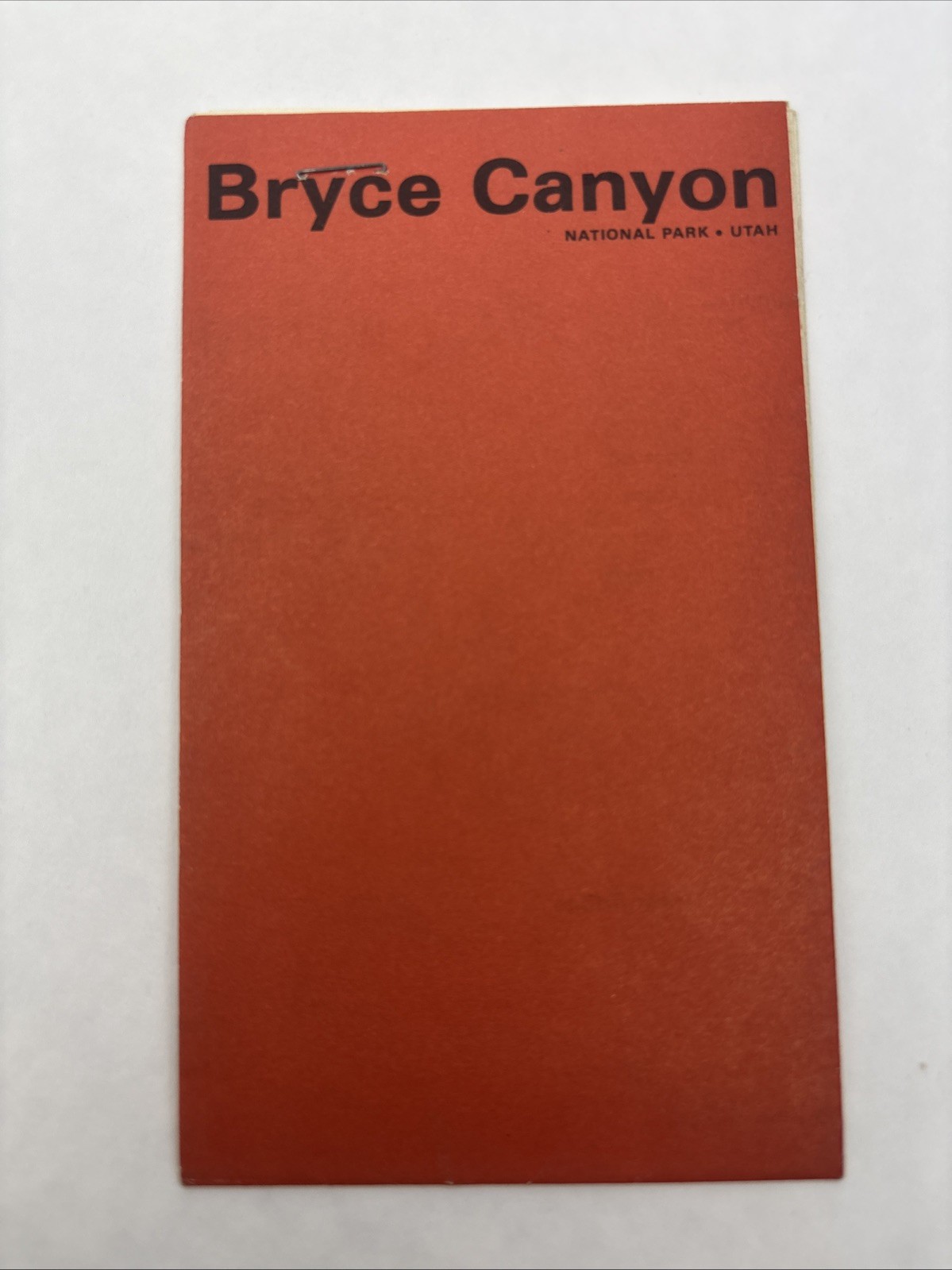 July 1967 Bryce Canyon National Park Booklet US Department of the Interior