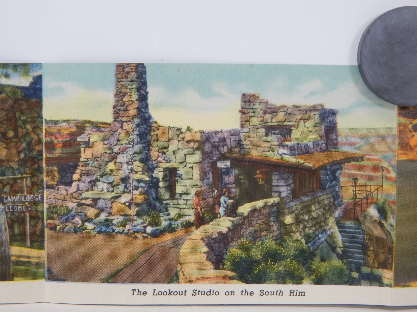 Vintage Grand Canyon National Park Souvenir Picture Booklet 1951