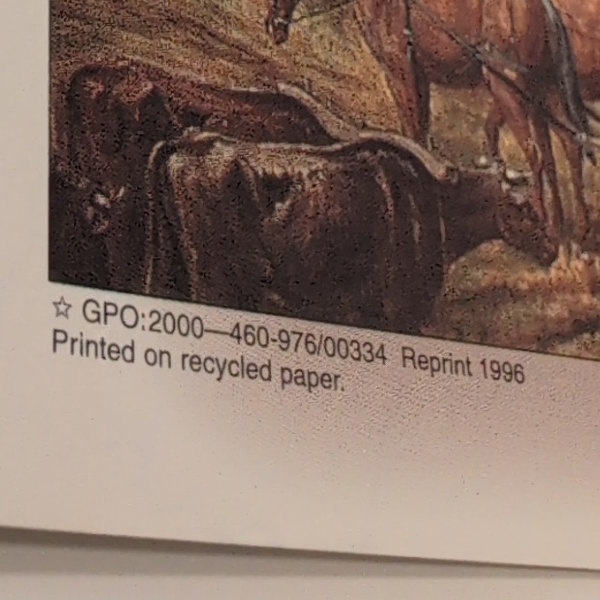 Mormon Pioneer Trail National Park Service NPS Unigrid GPO 2000 Reprint 1996