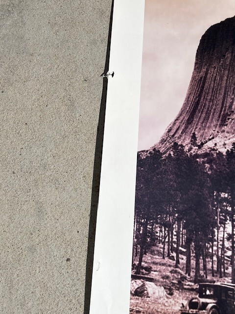 Centennial Poster 2006 Devil’s Tower National Monument Wyoming Archaeology