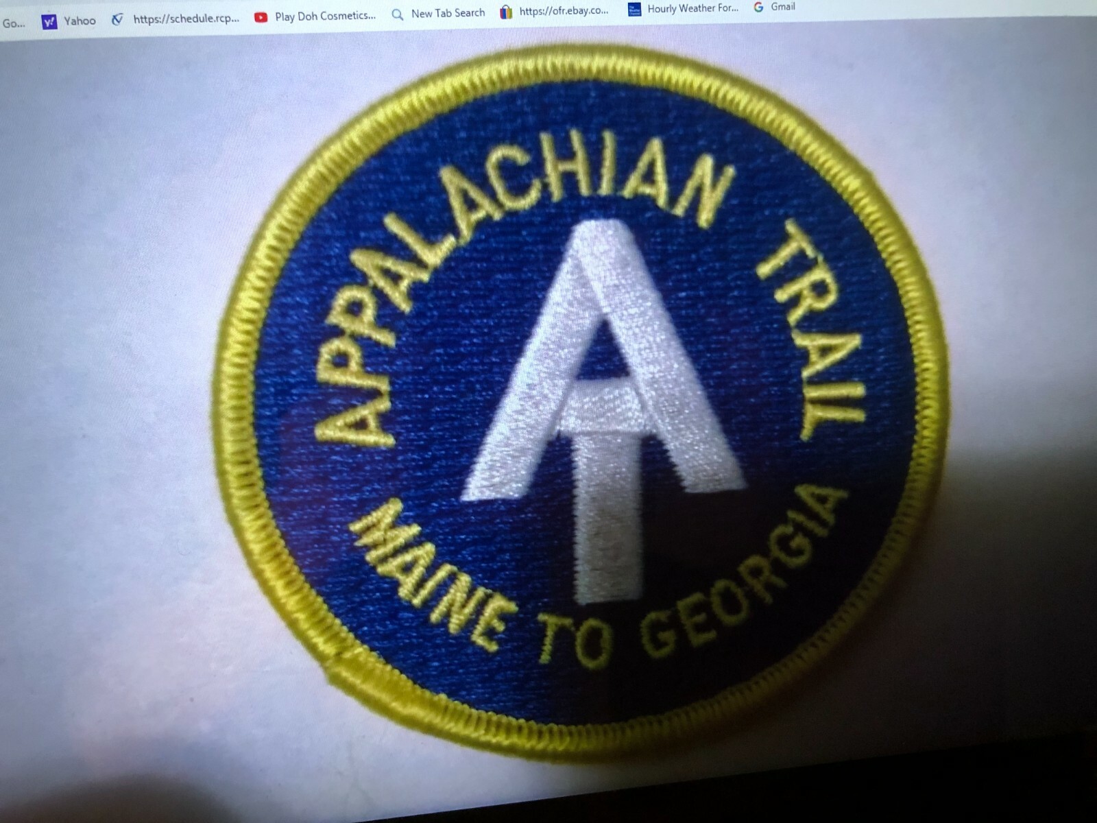 Vintage “APPALACHIAN TRAIL-MAINE TO GEORGIA” Patch