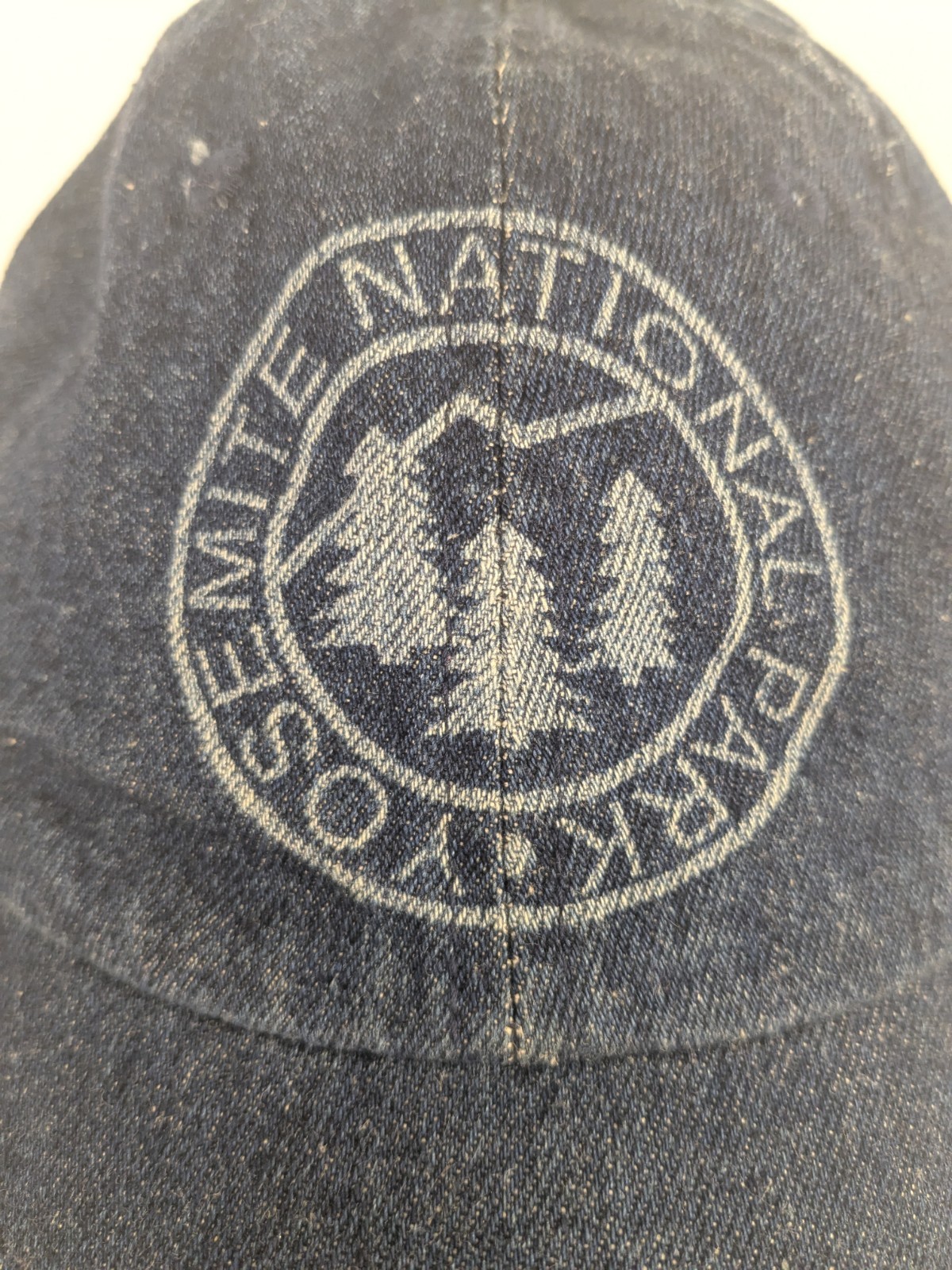 Vintage Yosemite National Park Denim Hat Hiking Golf Baseball Hat Cap Adjustable