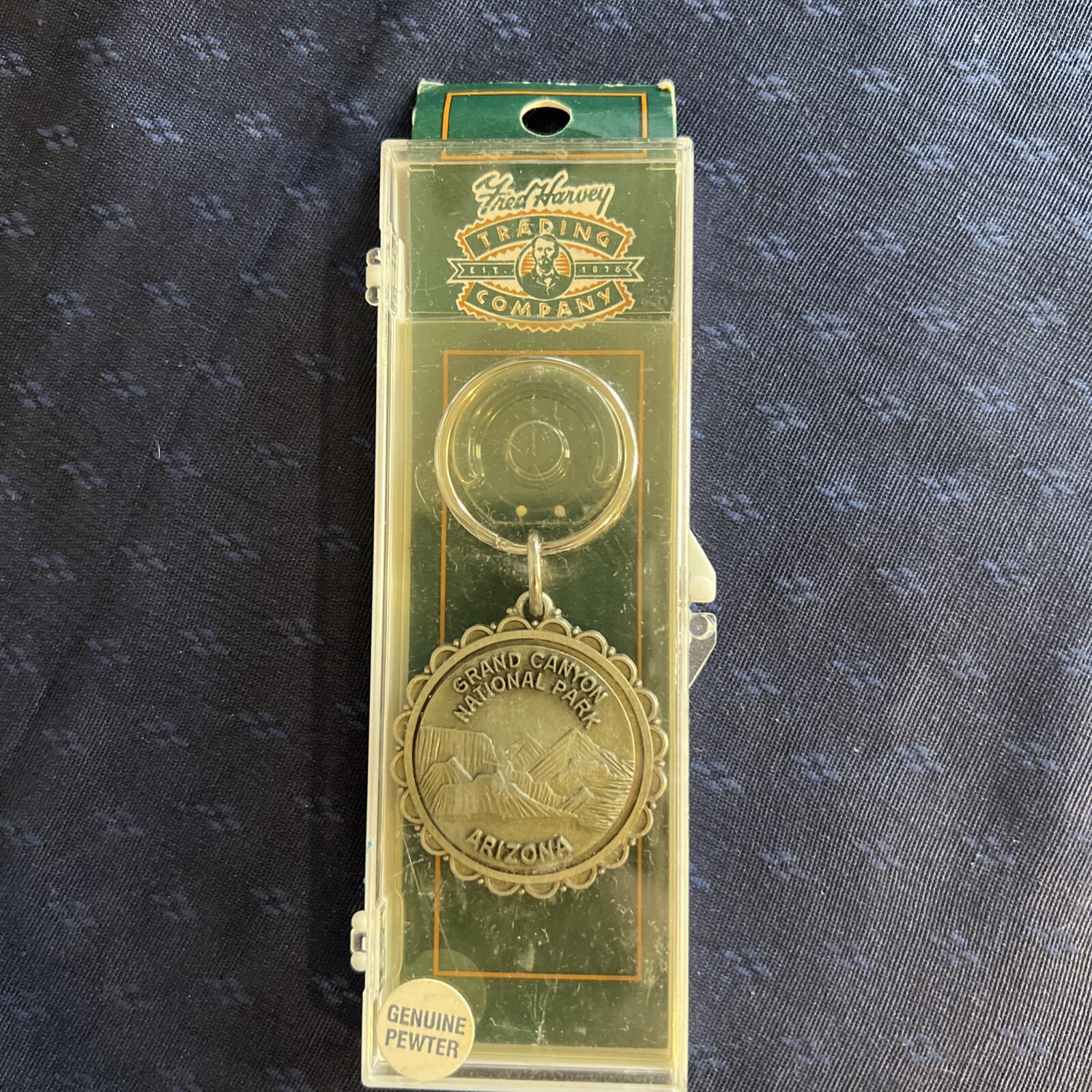 GRAND CANYON NATIONAL PARK GENUINE PEWTER FRED HARVEY TRADING COMPANY Arizona