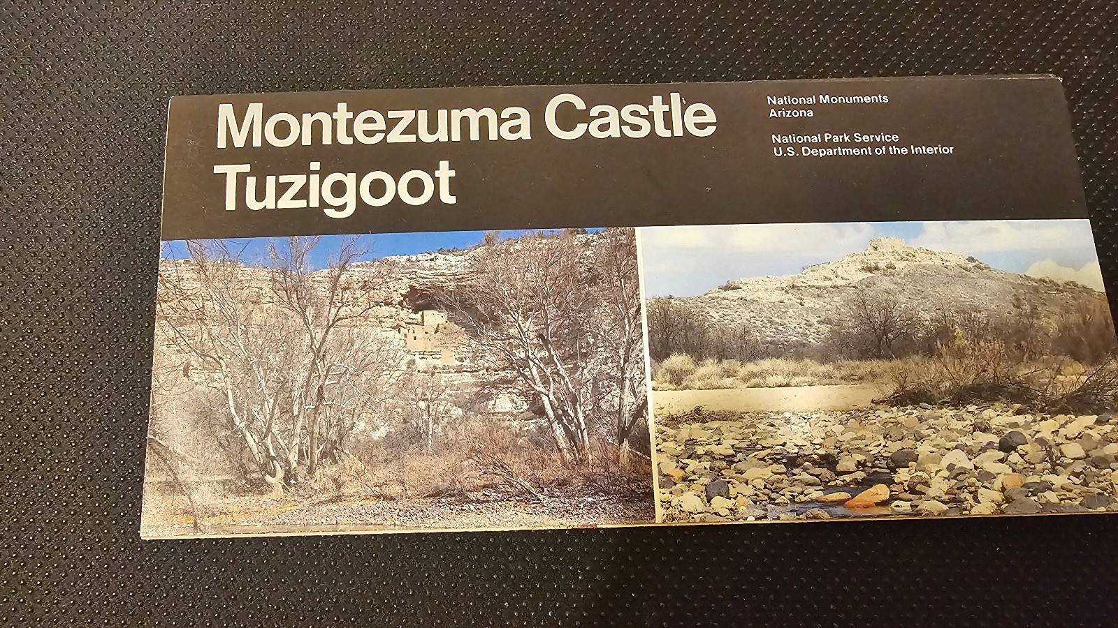 Montezuma Castle Tuzigoot NMs pamphlet, 1997