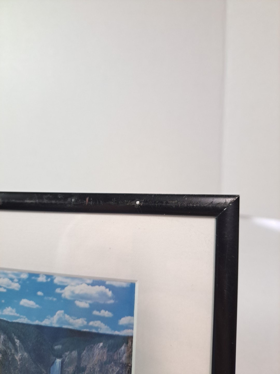 3 Framed Souvenir Prints Or Postcards Of Yellowstone National & Grand Teton Park