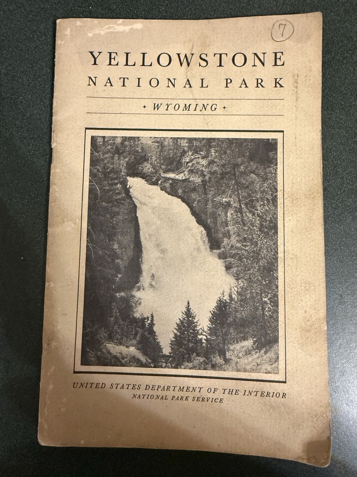 Vintage 1936 Yellowstone National Park Brochure Circular Booklet Haynes Photos