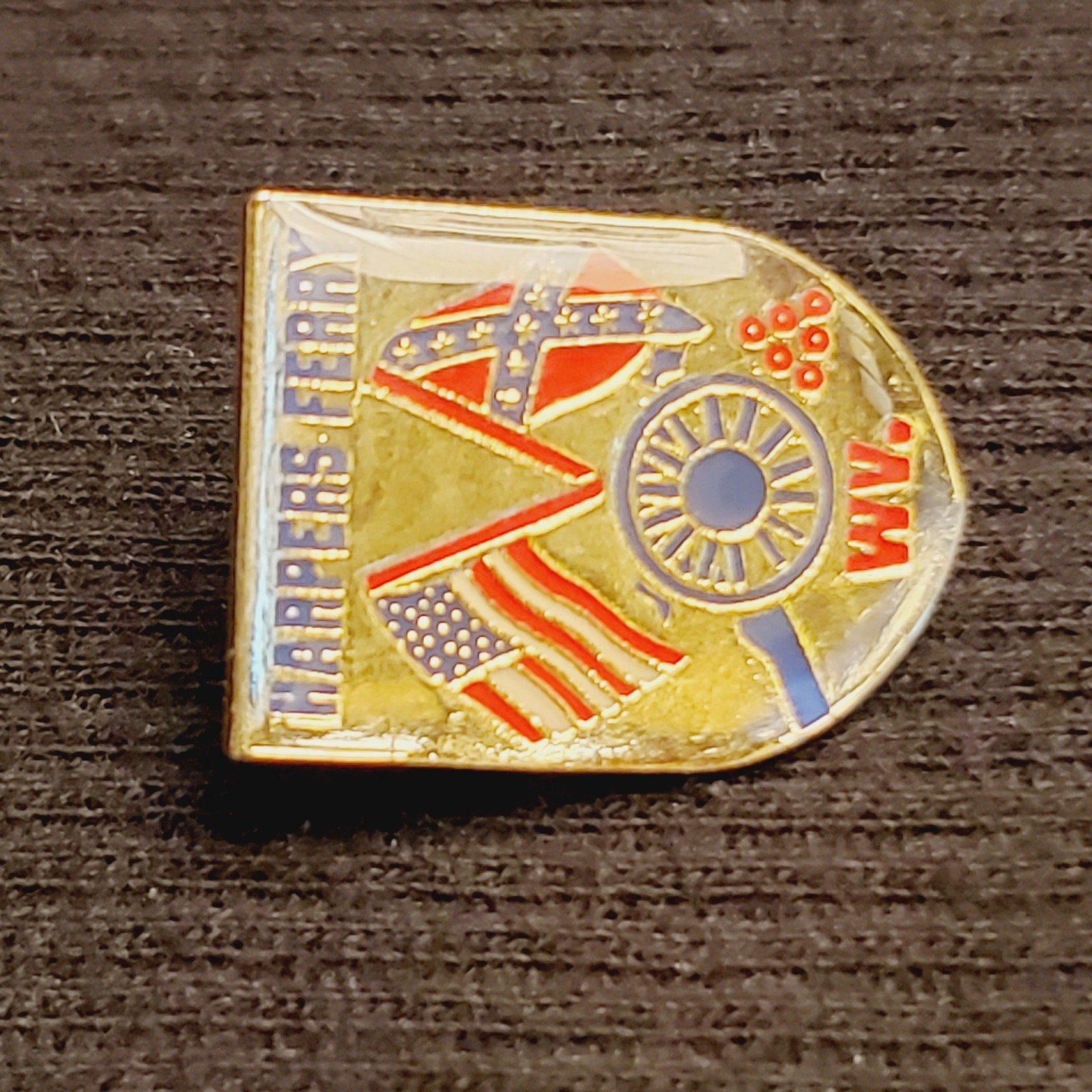 Vintage Harpers Ferry, West Virginia National Historical Park Lapel Pin