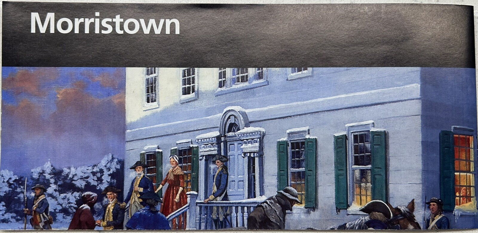 Morristown National Park Service Brochure; New Jersey