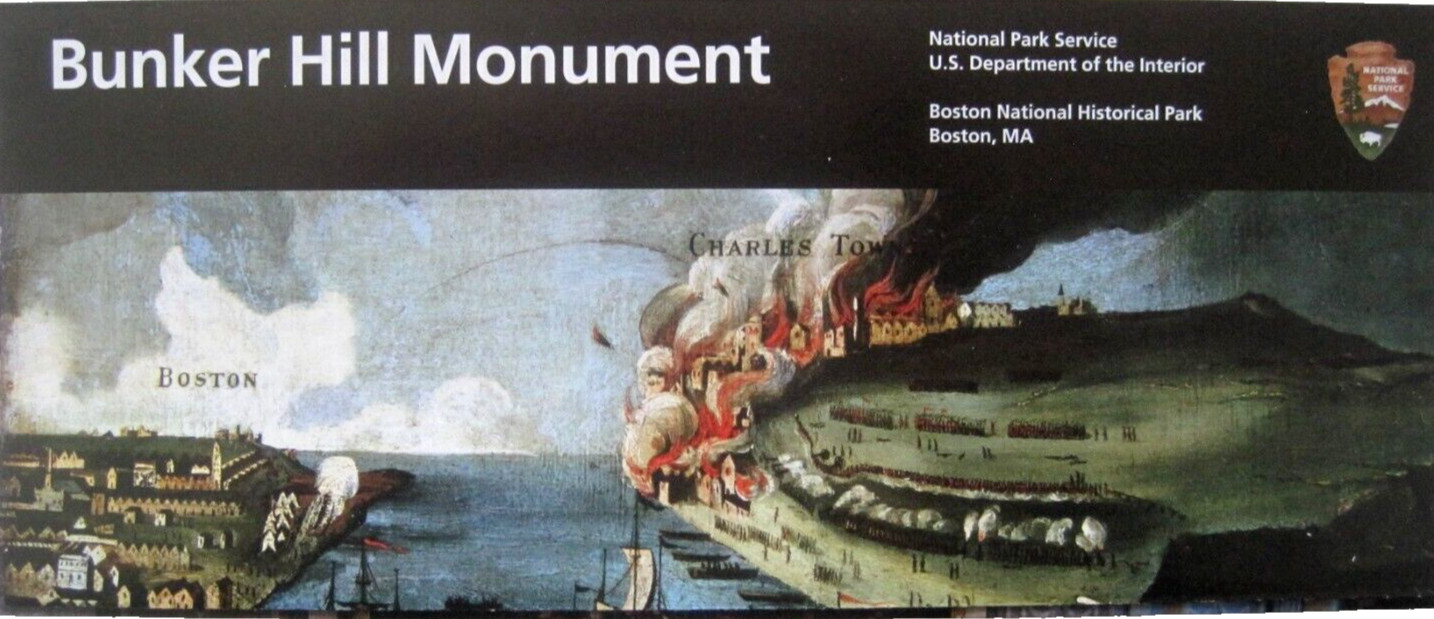 Bunker Hill Monument National Hist Park National Park Service Unigrid Brochure