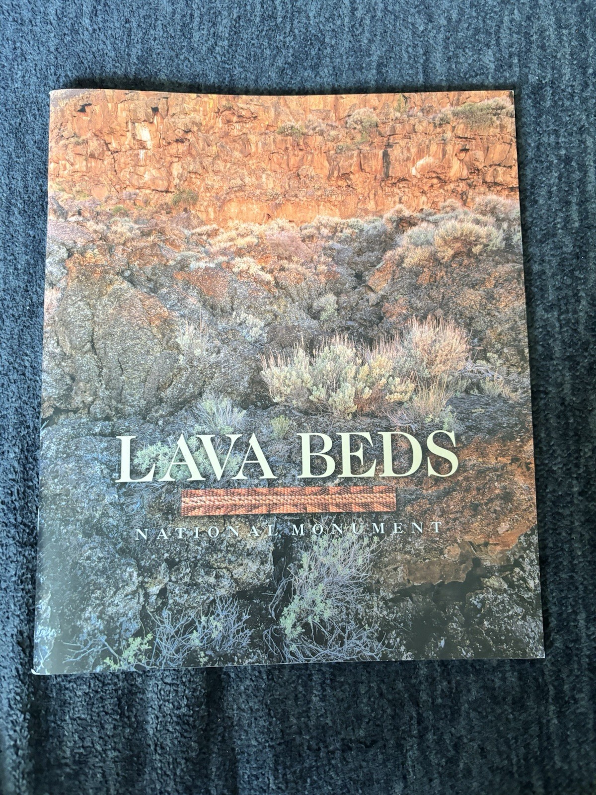 Lava Beds National Monument Book 1997 Printing Paperback Susan Lamb