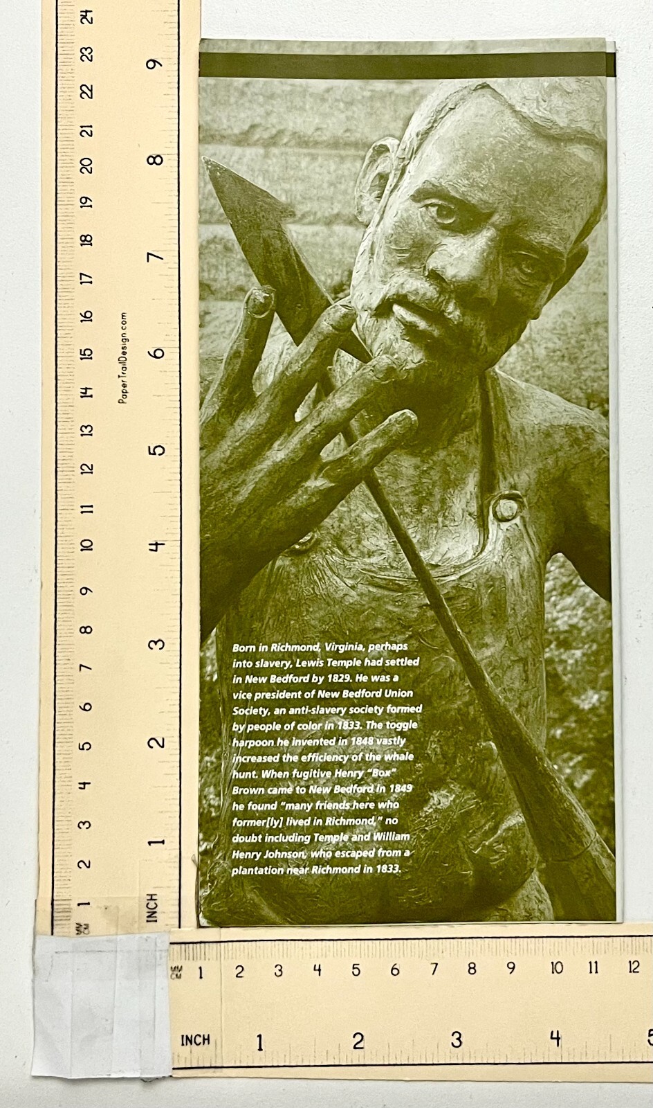 2000s Underground Railroad New Bedford Mass Official Nat’l Park Travel Brochure