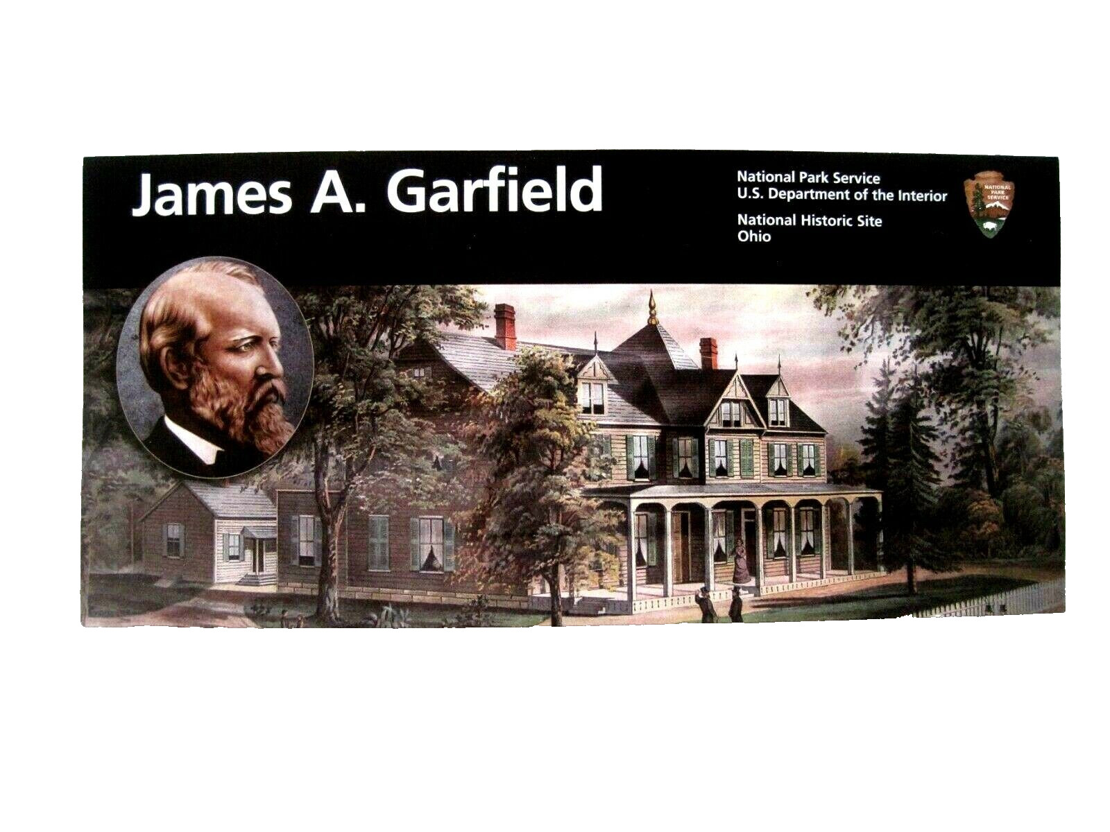 James A Garfield National Historic Site National Park Service Unigrid Brochure