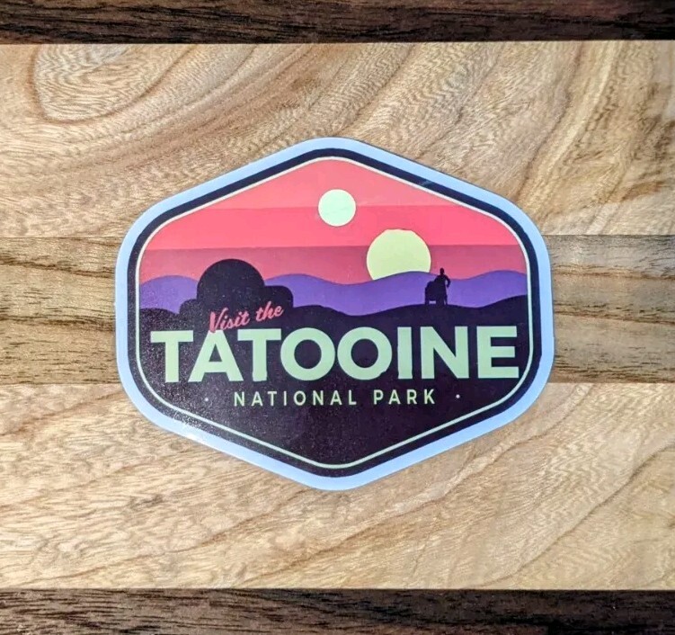 3″ Tatooine National Park Sticker Decal