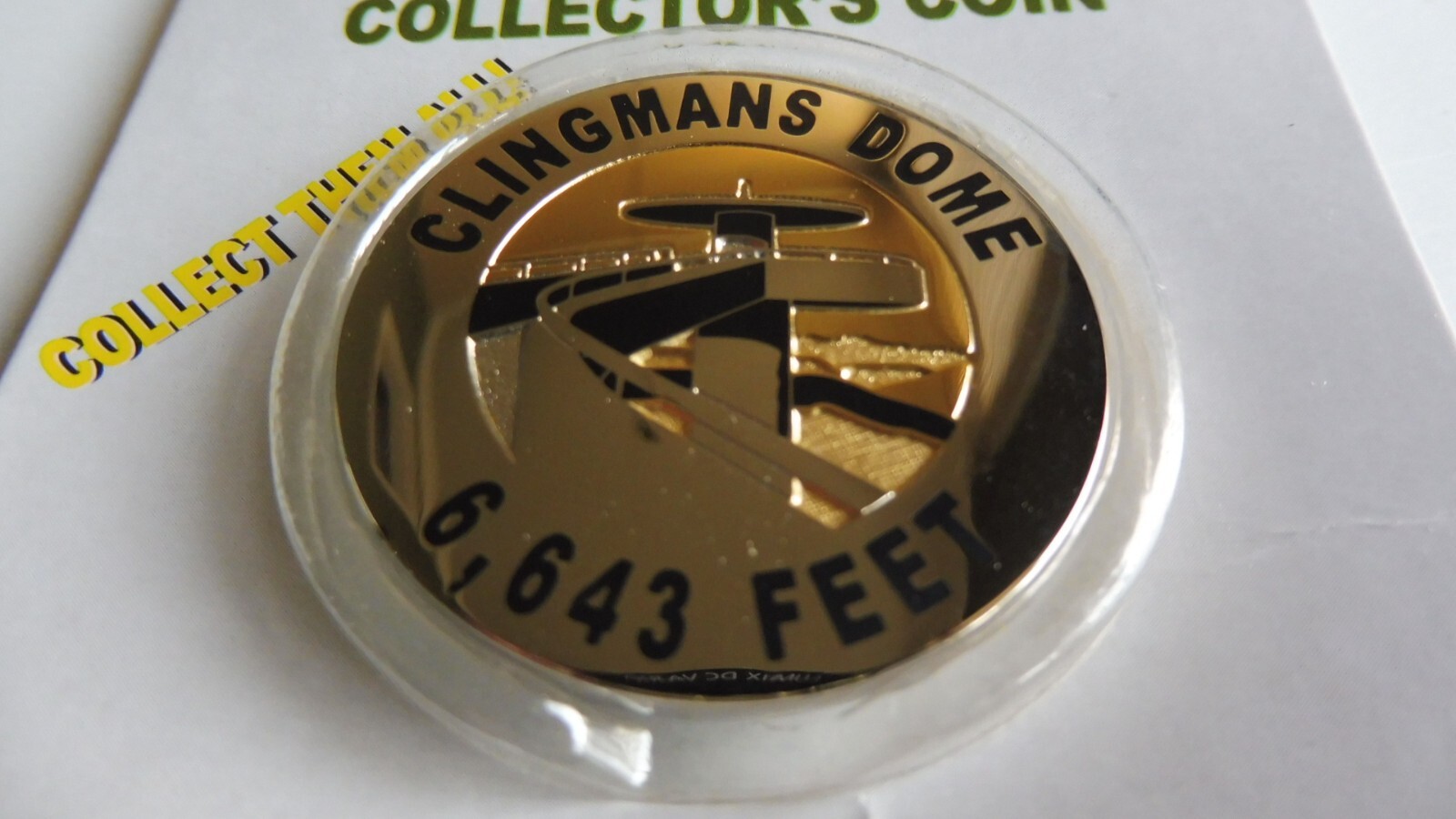 LOT (3) 2009 SMOKY MOUNTAINS COLLECTOR’S COIN MEDAL 75TH ANNIVERSARY SOUVENIR NP