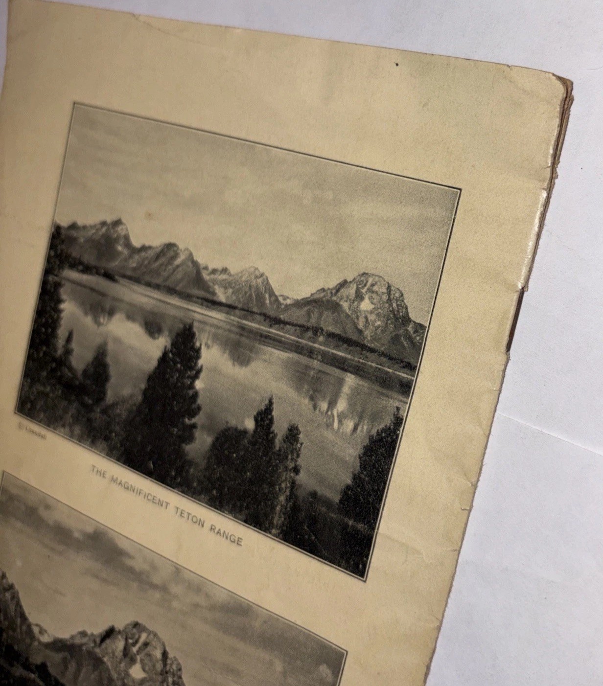 Grand Teton National Park Wyoming 1932 June To Sept Season Pamphlet Brochure