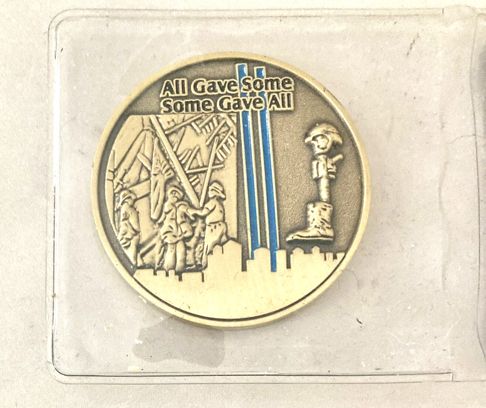 Patriot Guard Riders New York September 11 9/11 Firefighter Hero Challenge Coin