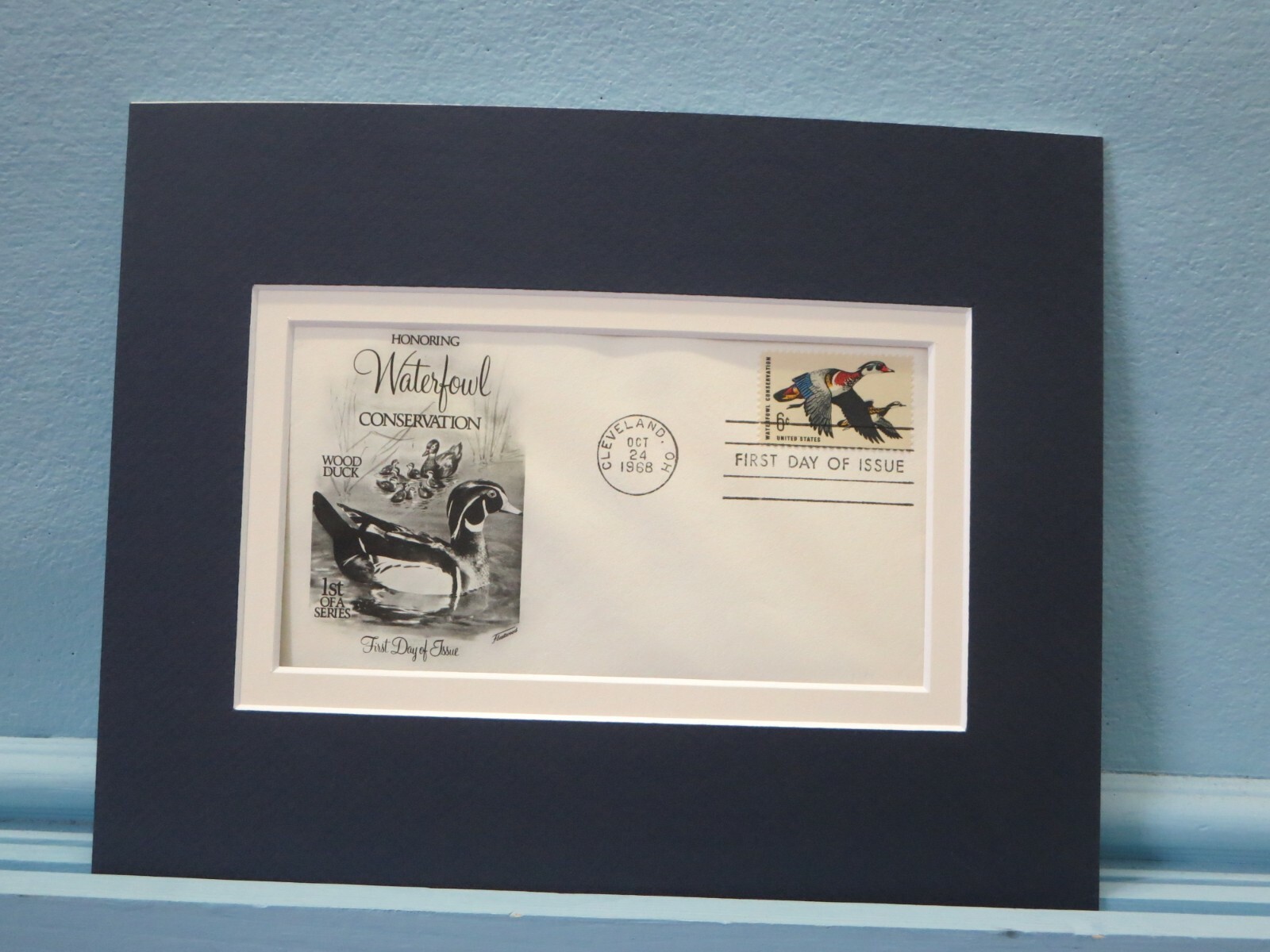 Waterfowl Conservation & the First Day Cover of the Migratory Bird Treaty stamp